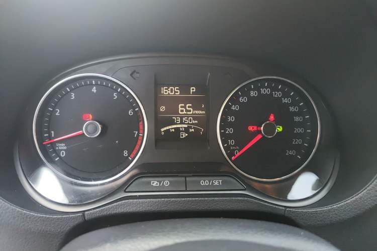 Used Volkswagen Polo 2016 1.6L Automatic Comfort Model Instrument Cluster