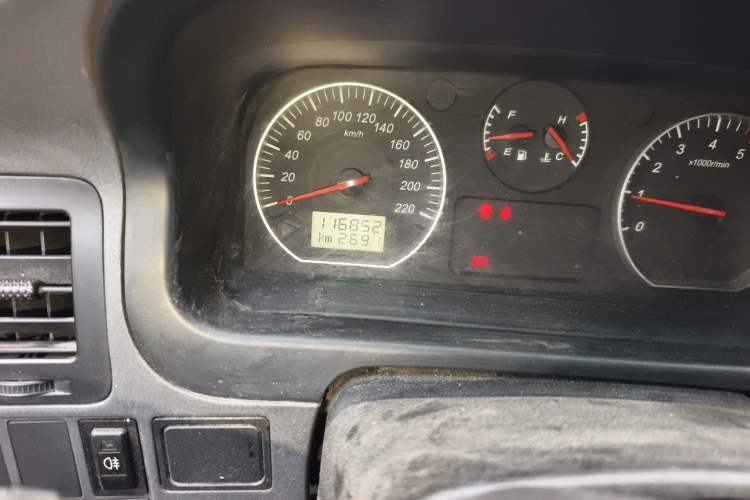 Used Jinbei Express  Odometer Close Up