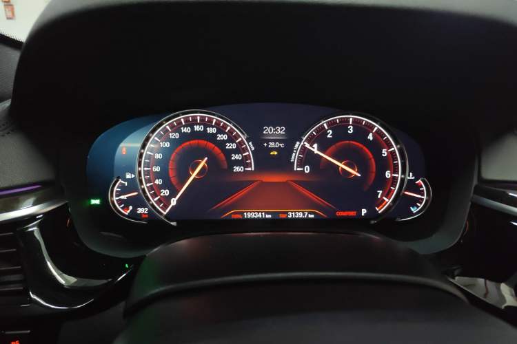 Used BMW 5 Series 2018 Restyled 530Li Luxury Edition M Sport Package Instrument Cluster