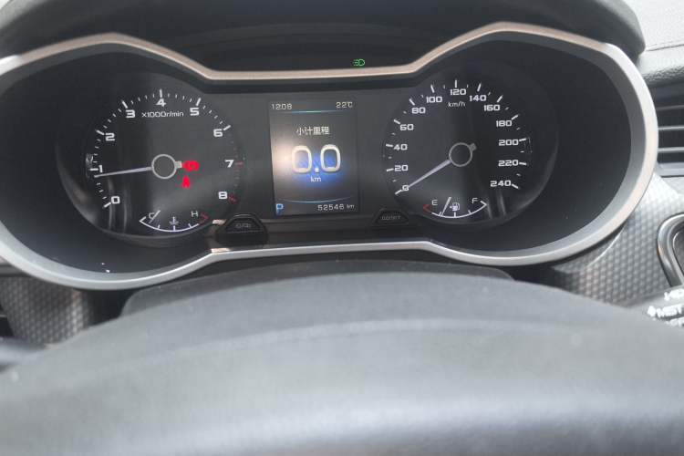 Used Geely Auto Emgrand GS 2016 Elegant Edition 1.3T Automatic ZhenShang Model Odometer Close Up