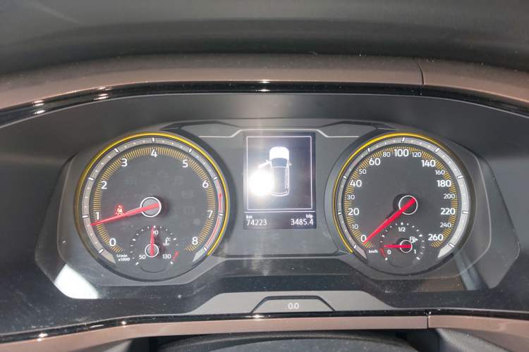 Used Volkswagen Tharu 2019 280TSI Two-Wheel Drive Luxury Edition China V Standard Instrument Cluster