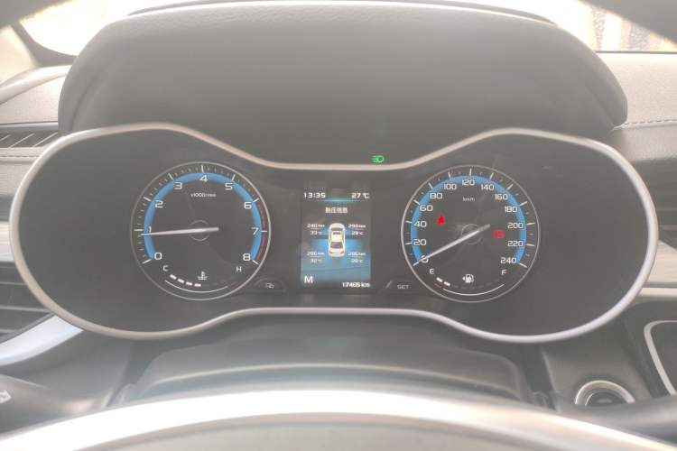 Used Geely Auto Emgrand 2019 Leading Edition 1.5L Manual Luxury Model China VI Standard Instrument Cluster