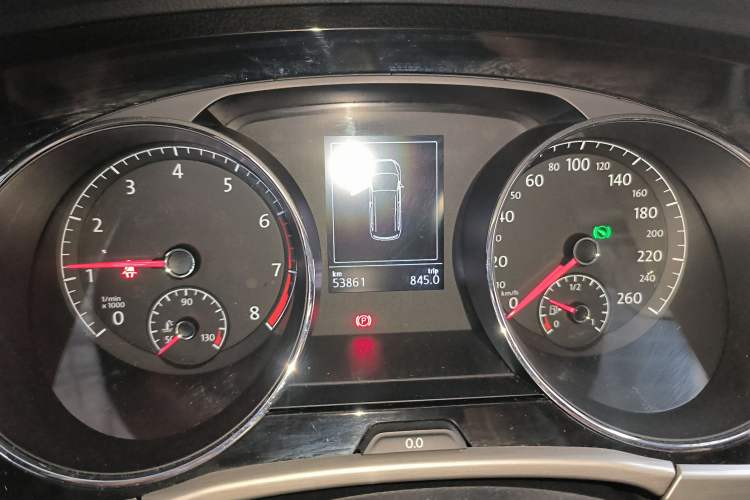 Used Volkswagen Touran 2018 Volkswagen Touran L 280TSI DSG Boundary Edition 7 Seats China VI Standard Instrument Cluster