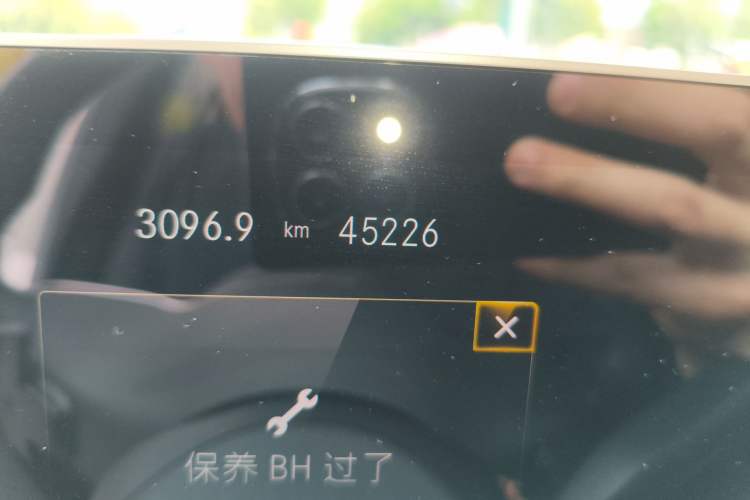 Used Mercedes-Benz A-Class 2020 Restyled A 180 L Sport Sedan Odometer Close Up