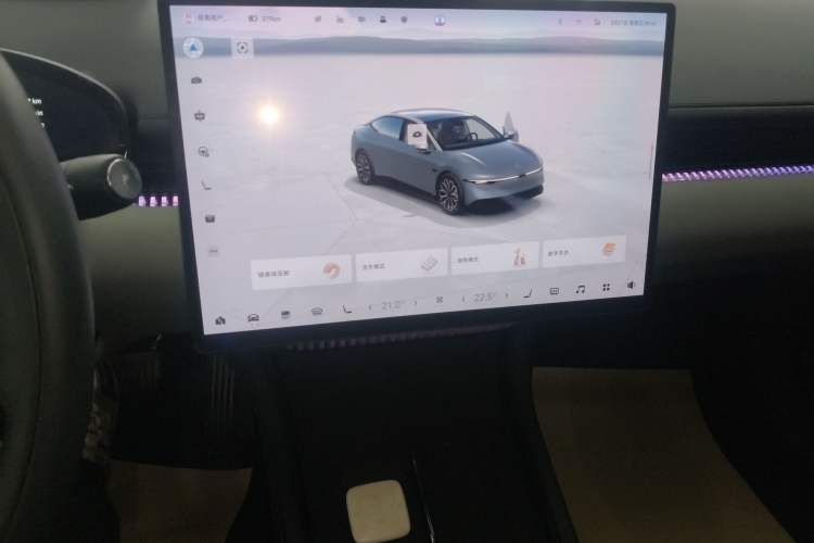 Used Zeekr 007 2024 Rear-Drive Enhanced Version 75 kWh Audio And AC Panel