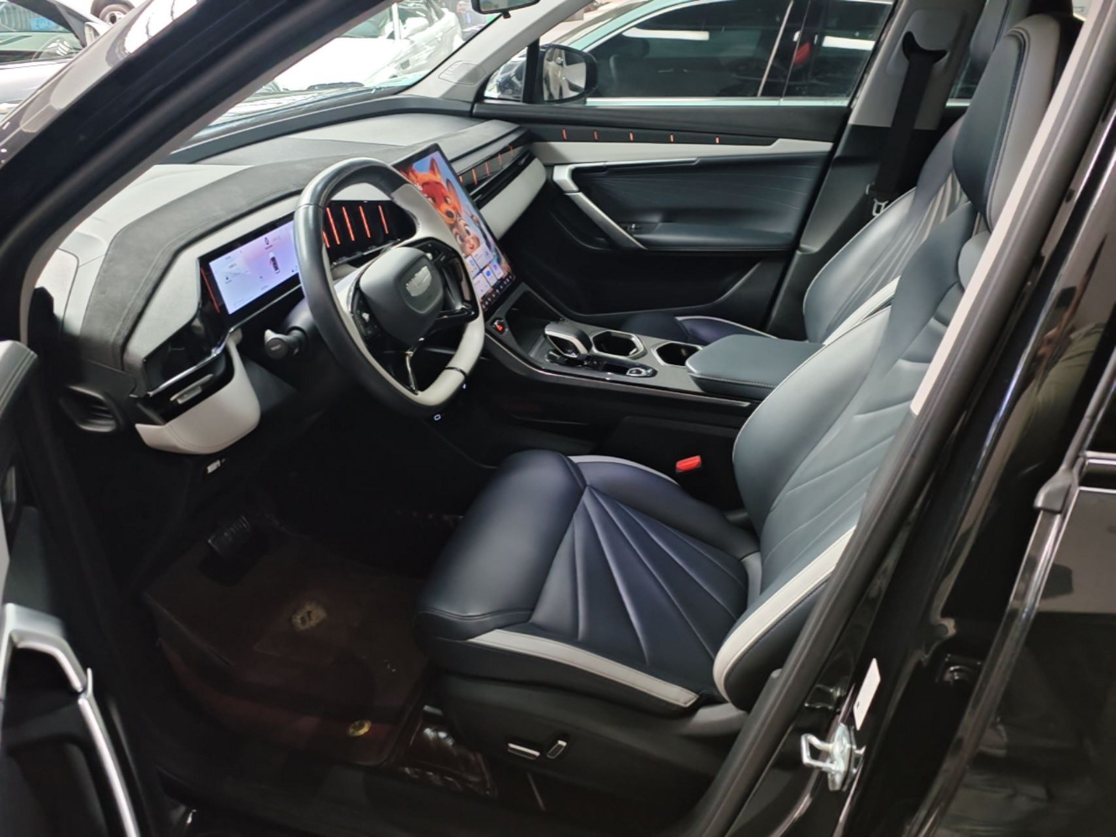 Avant de la voiture