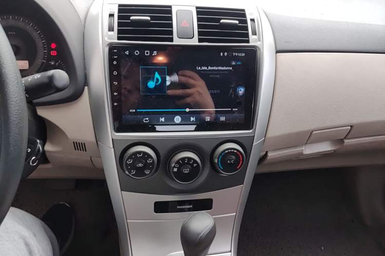 Used Toyota Corolla 2011 1.6L Automatic GL Audio And AC Panel