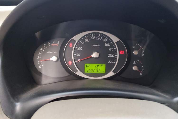 Used Hyundai Tucson 2009 2.0L Automatic Two-Wheel Drive with Sunroof Instrument Cluster