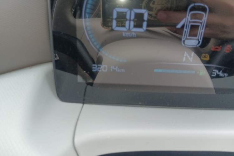 Used Leapmotor T03 2024 310 Comfort Edition Odometer Close Up