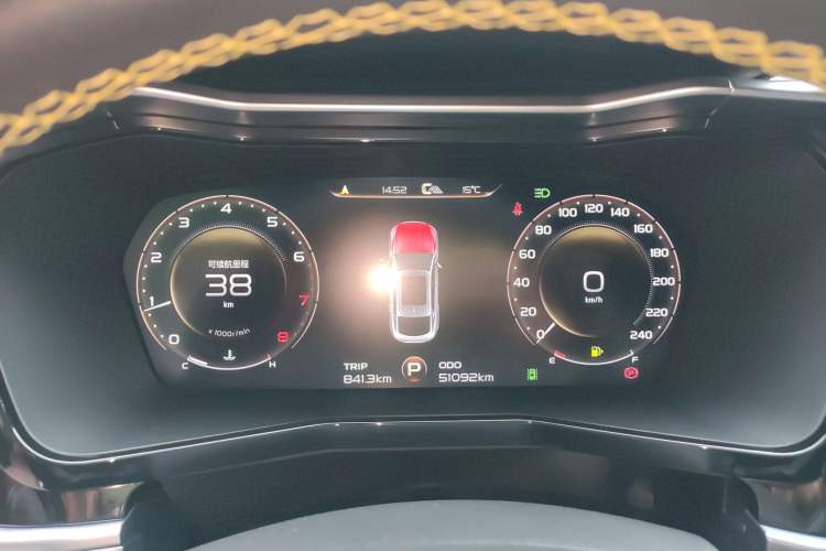 Used Geely Auto Monjaro S 2021 2.0TD Automatic Two-Wheel Drive Lightning Edition Instrument Cluster