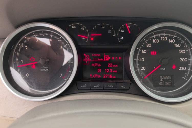 Used Peugeot 508 2012 2.0L Automatic Smart Enjoyment Version Instrument Cluster