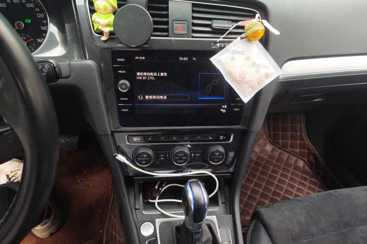 Used Volkswagen Golf Pure Electric 2020 Chariot Pro Audio And AC Panel