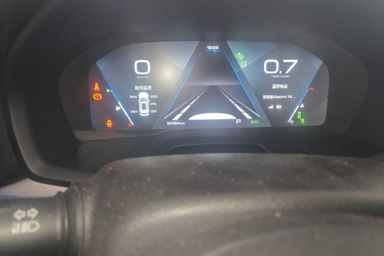 Used Wey VV7 2019 Upgraded Model 2.0T Flagship Version China VI Odometer Close Up