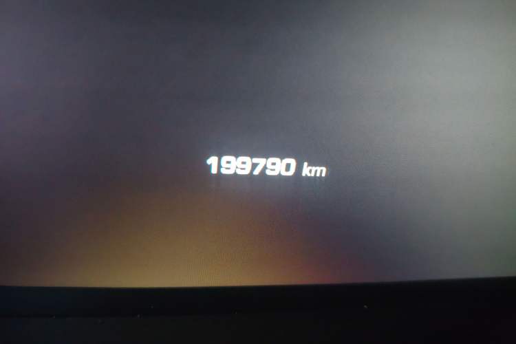 Used Jaguar XJ 2013 XJL 3.0 SC Flagship Business Edition Odometer Close Up