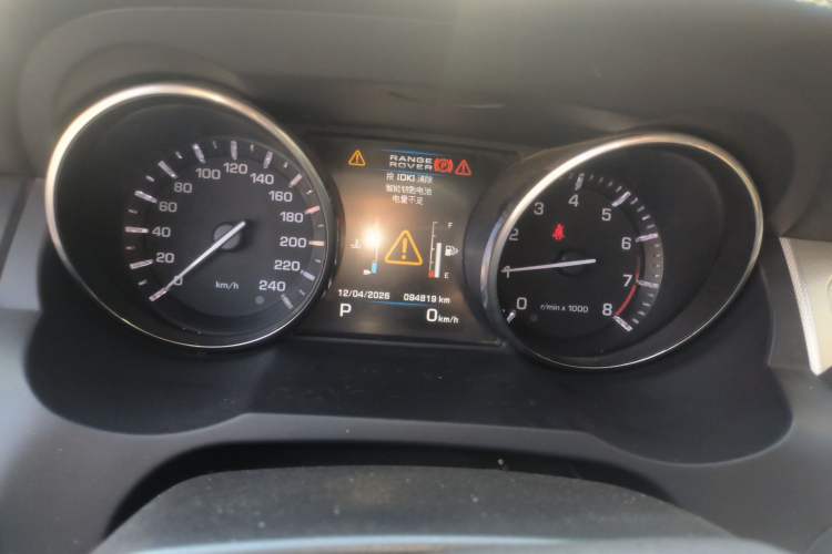 Used Land Rover Range Evoque 2013 2.0T 5-Door Ignite Edition Instrument Cluster