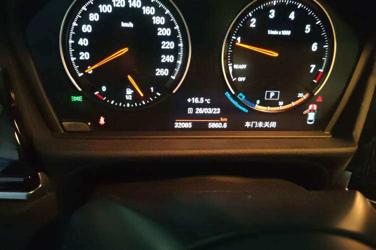 Used BMW 1 Series 2021 120i M Sport Night Edition Odometer Close Up