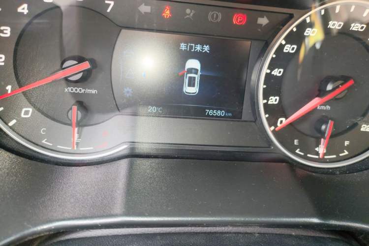 Used CHANGAN CS35PLUS 2019 1.6L Manual E-Link Upgrade Edition Odometer Close Up