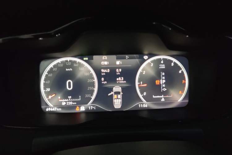 Used Lynk & Co 03 2021 03+ 2.0TD Automatic Wind-Chasing Edition Instrument Cluster