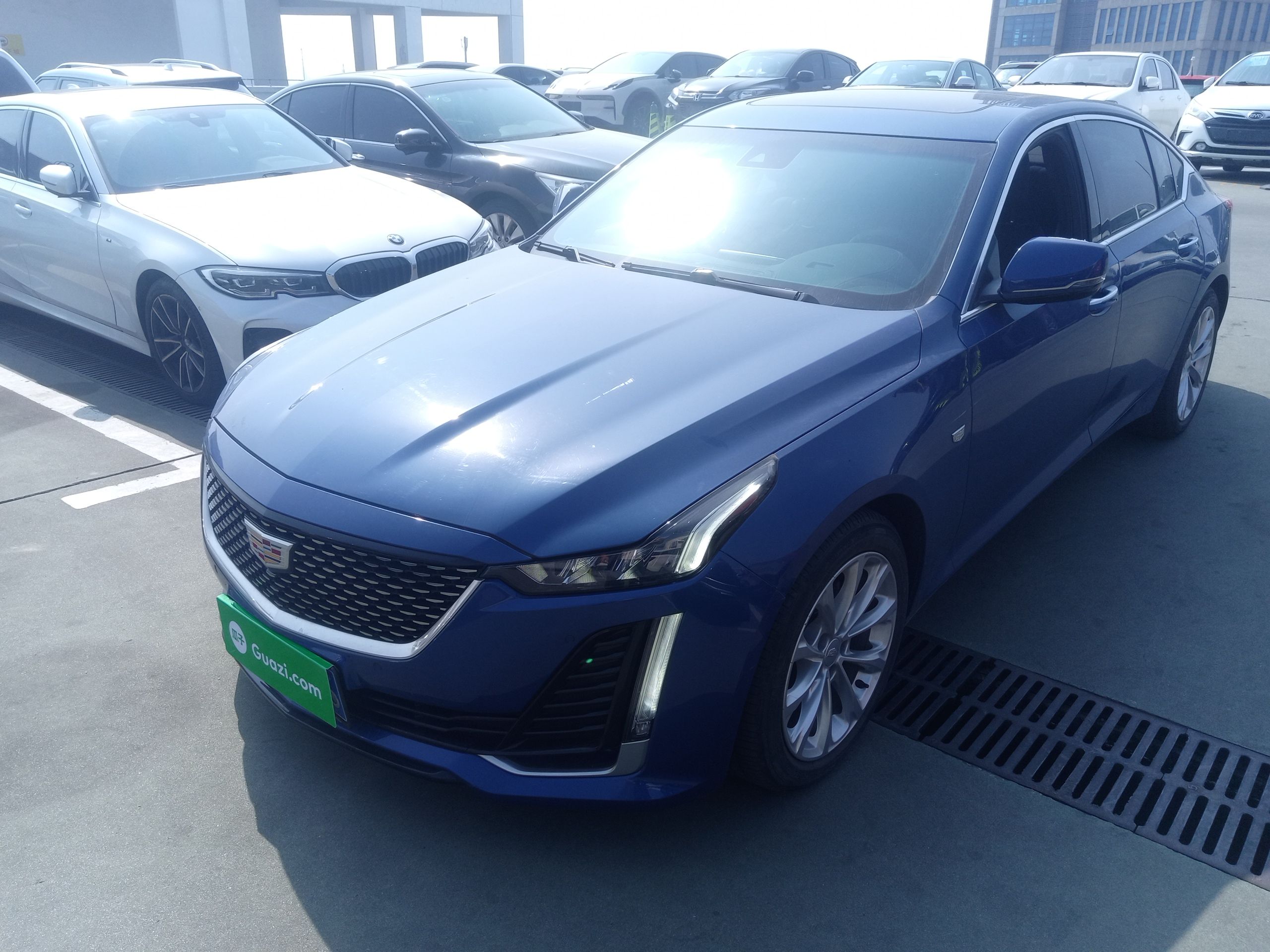 تحت مقدمة السيارة