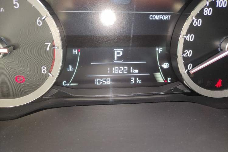 Used Honda UR-V 2017 370TURBO 2WD Prestige Edition China V Odometer Close Up