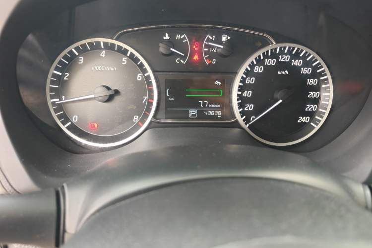 Used Nissan Sylphy 2022 Classic 1.6XE CVT Comfort Edition Odometer Close Up