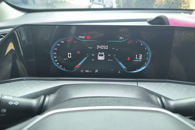 Used CHANGAN Eado 2023 Changan Edition PLUS Blue Whale NE 1.4T GDI DCT Prestige Version Instrument Cluster