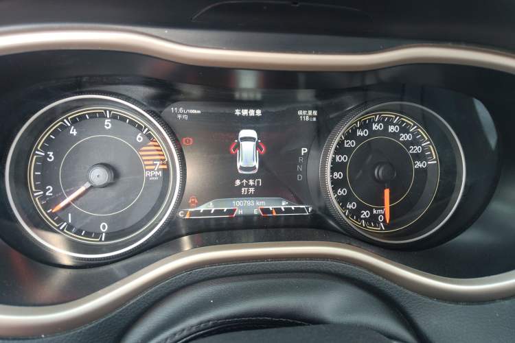 Used Jeep Cherokee 2017 2.0L Superior Edition Instrument Cluster