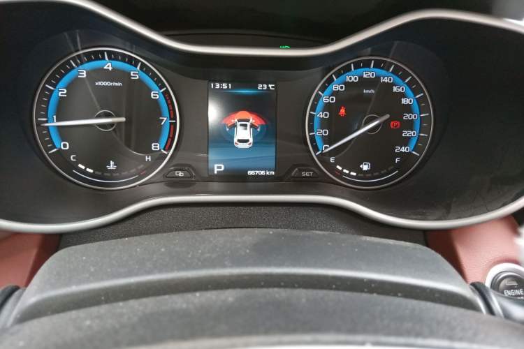 Used Geely Auto Vision S1 2019 Upgraded Model 1.5L CVT Luxury Version Instrument Cluster