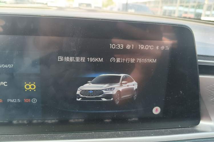 Used Ford Escort 2021 1.5L Automatic Diamond Edition Odometer Close Up