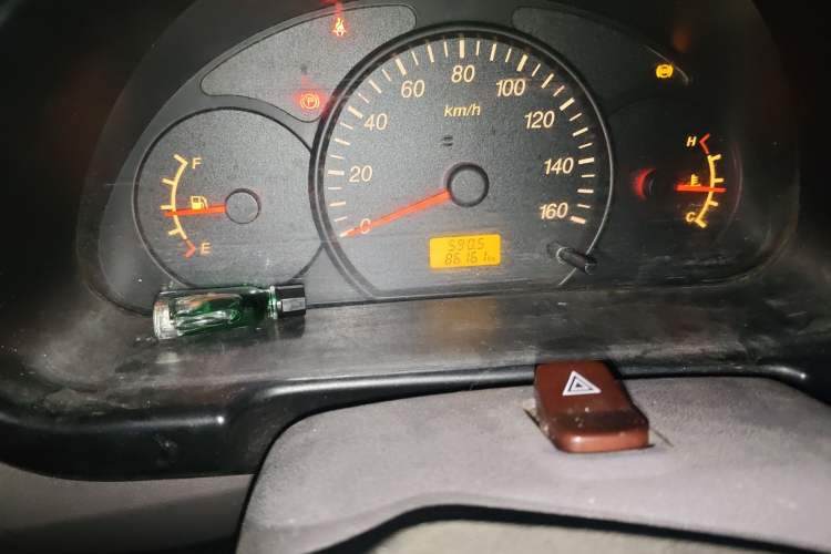 Used CHANGAN KUAYUE V3 2016 1.2L Box-Type Truck DK12-10 Odometer Close Up