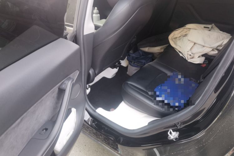 Used Tesla Model Y 2023 Long-Range All-Wheel-Drive Version Left Rear Seat