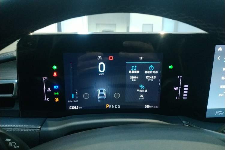 Used Ford Edge 2021 PLUS EcoBoost 245 Two-Wheel-Drive Titanium 7-Seater Instrument Cluster