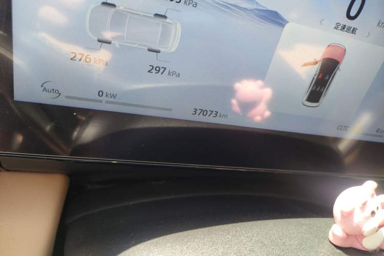 Used Geely Galaxy L6 2023 125km PLUS Odometer Close Up