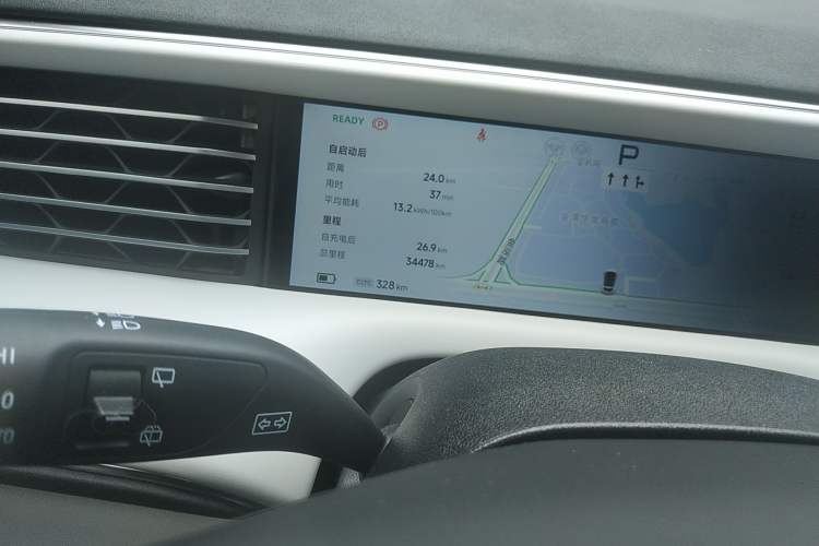 Used XPeng G6 2023 580 Long-Range Pro Odometer Close Up