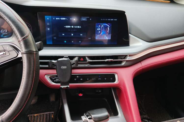 Used CHANGAN CS75 PLUS 2022 Classic Edition 1.5T Automatic Pioneer Model Audio And AC Panel