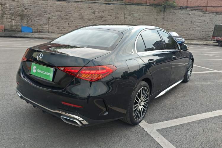 Used Mercedes-Benz C-Class 2022 C 260 L Sport Edition Rear Right 45 Deg