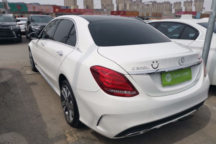 Used Mercedes-Benz C-Class 2015 C 200 L 4MATIC Sport Edition Rear Left 45 Deg