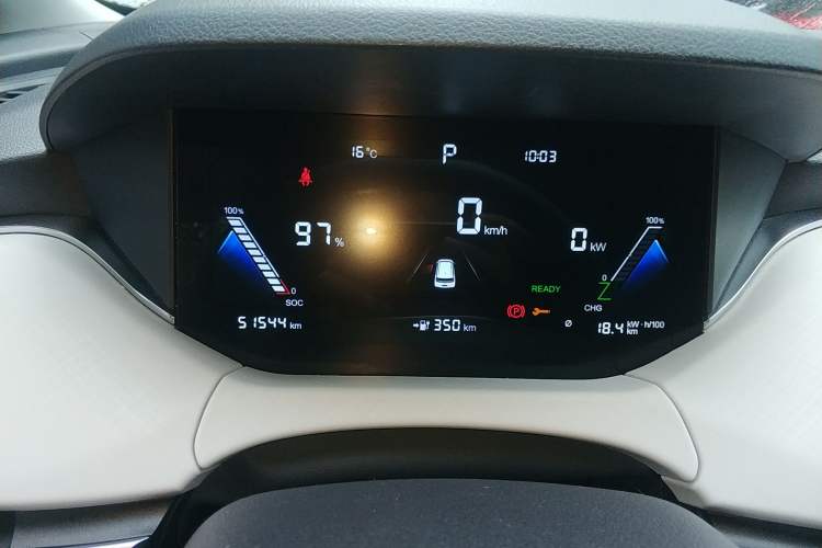 Used Bestune NAT 2022 Comfort Travel Version 100kW 419km Instrument Cluster