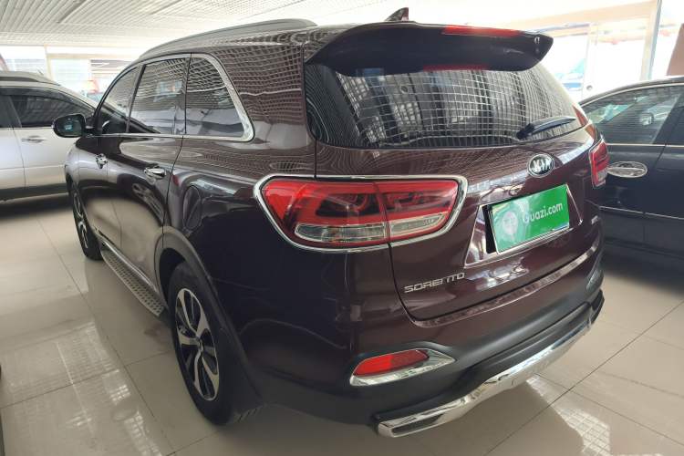 Used Kia Sorento 2015 Sorento L 2.0T Gasoline 4WD Elite Edition 7 Seats China IV Standard
