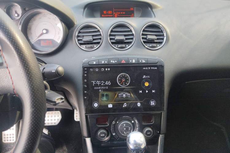 Used Peugeot 308 2009 1.6T CC Automatic Fashion Edition Audio And AC Panel