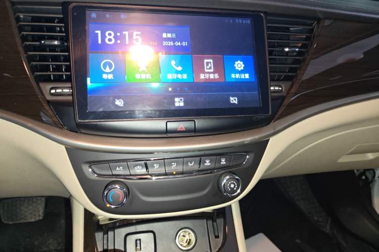 Used Buick Verano 2018 Sedan 15S Automatic Entry Model Audio And AC Panel