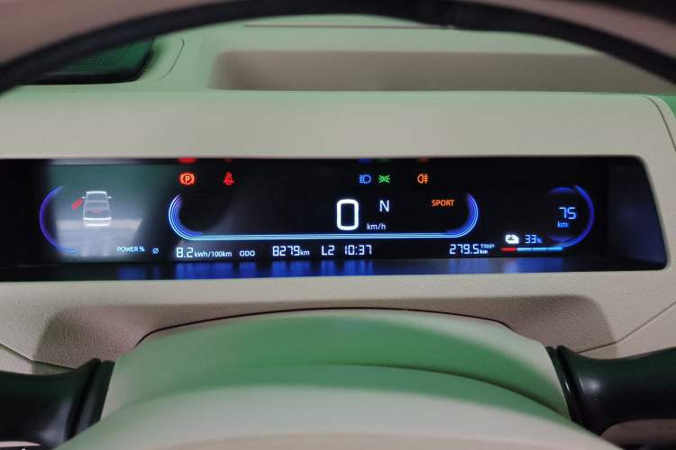 Used Geely Galaxy Panda 2024 Panda Mini 200km Endurance Bear Instrument Cluster