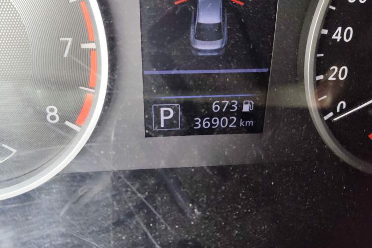 Used Nissan Sylphy 2020 Revised 1.6L XL CVT Enjoyment Edition Odometer Close Up