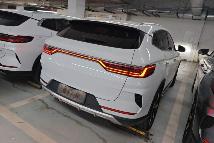 Used BYD Song PLUS New Energy 2021 EV Flagship Model Rear Right 45 Deg