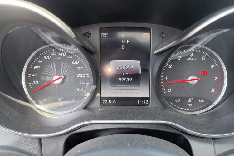 Used Mercedes-Benz C-Class 2017 Facelift C 200 L Sport Edition Instrument Cluster