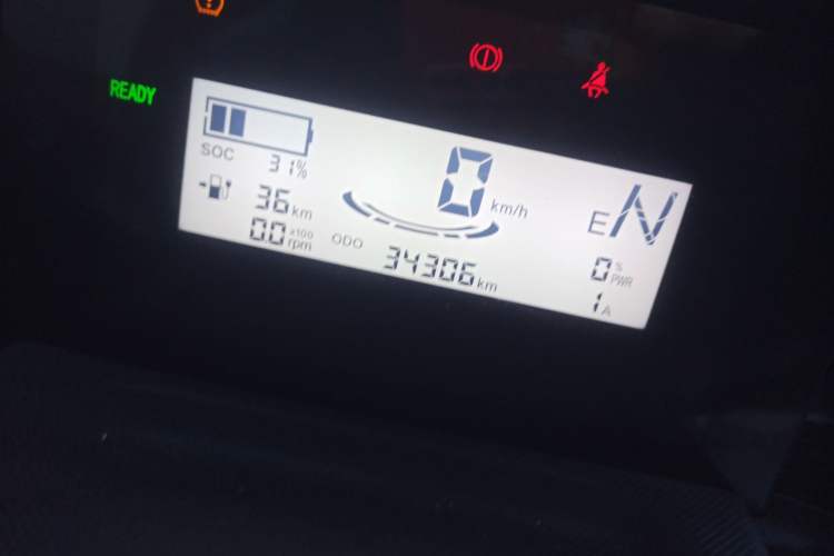 Used Wuling Hongguang MINIEV 2022 Easy Version Lithium Iron Phosphate Odometer Close Up