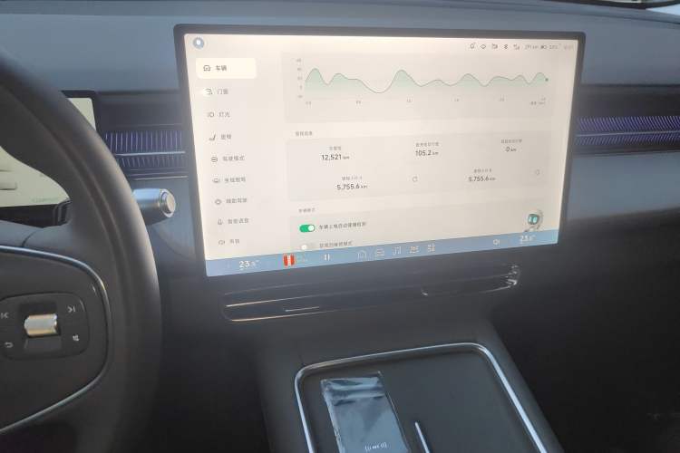 Used XPeng G6 2025 625 Long-Range Max Flagship Edition Audio And AC Panel