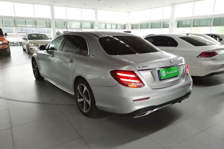 Used Mercedes-Benz E-Class 2017 E 300 L Sporty and Stylish Model Rear Left 45 Deg