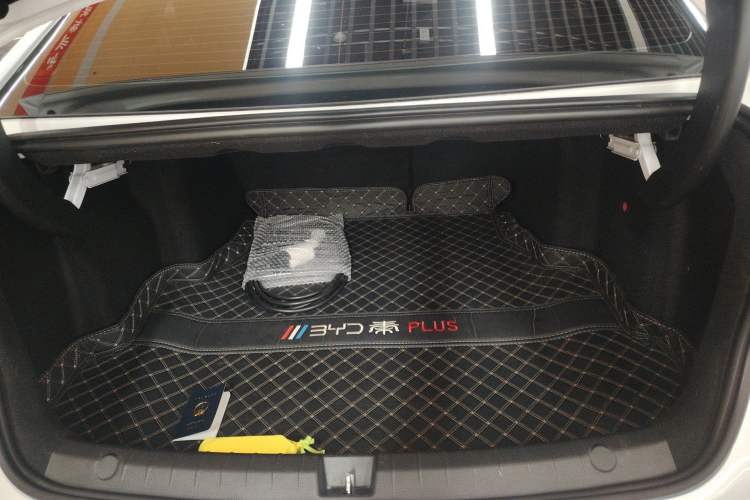 Used BYD Qin PLUS 2023 Champion Edition EV 420KM Superior Model Trunk