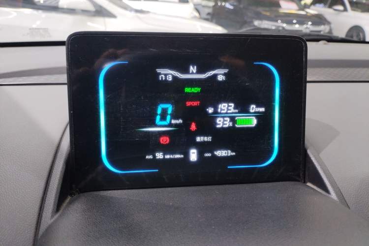 Used CHANGAN NEVO Lumin 2022 210km Sweet Edition Instrument Cluster